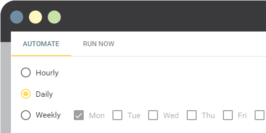 dedup-automation automate deduplication